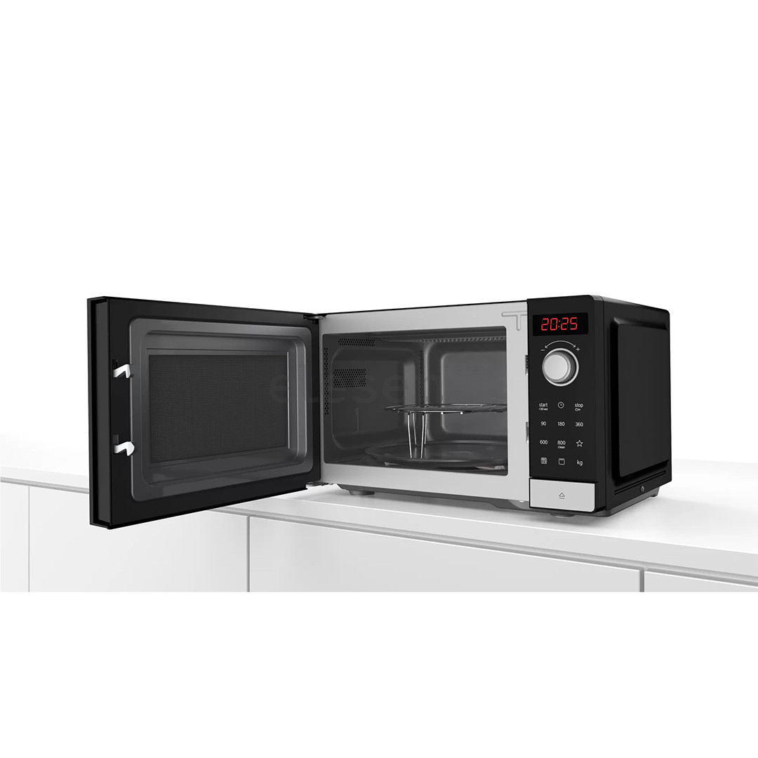 Bosch, 20 L, 800 W, inox - Microwave Oven with Grill