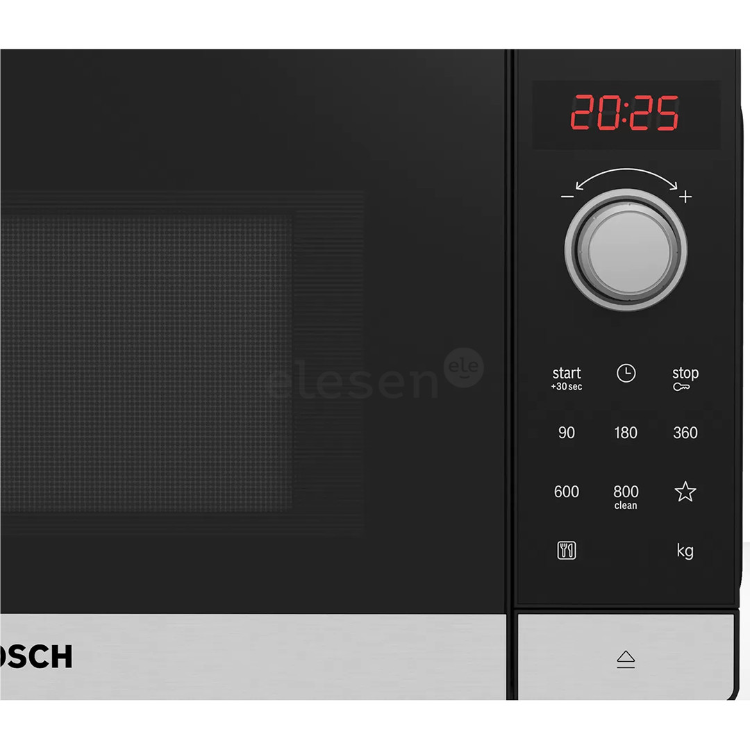 Bosch, 20 L, 800 W, inox - Microwave Oven