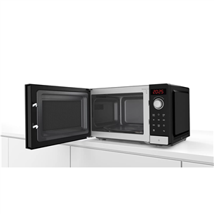 Bosch, 20 L, 800 W, inox - Microwave Oven