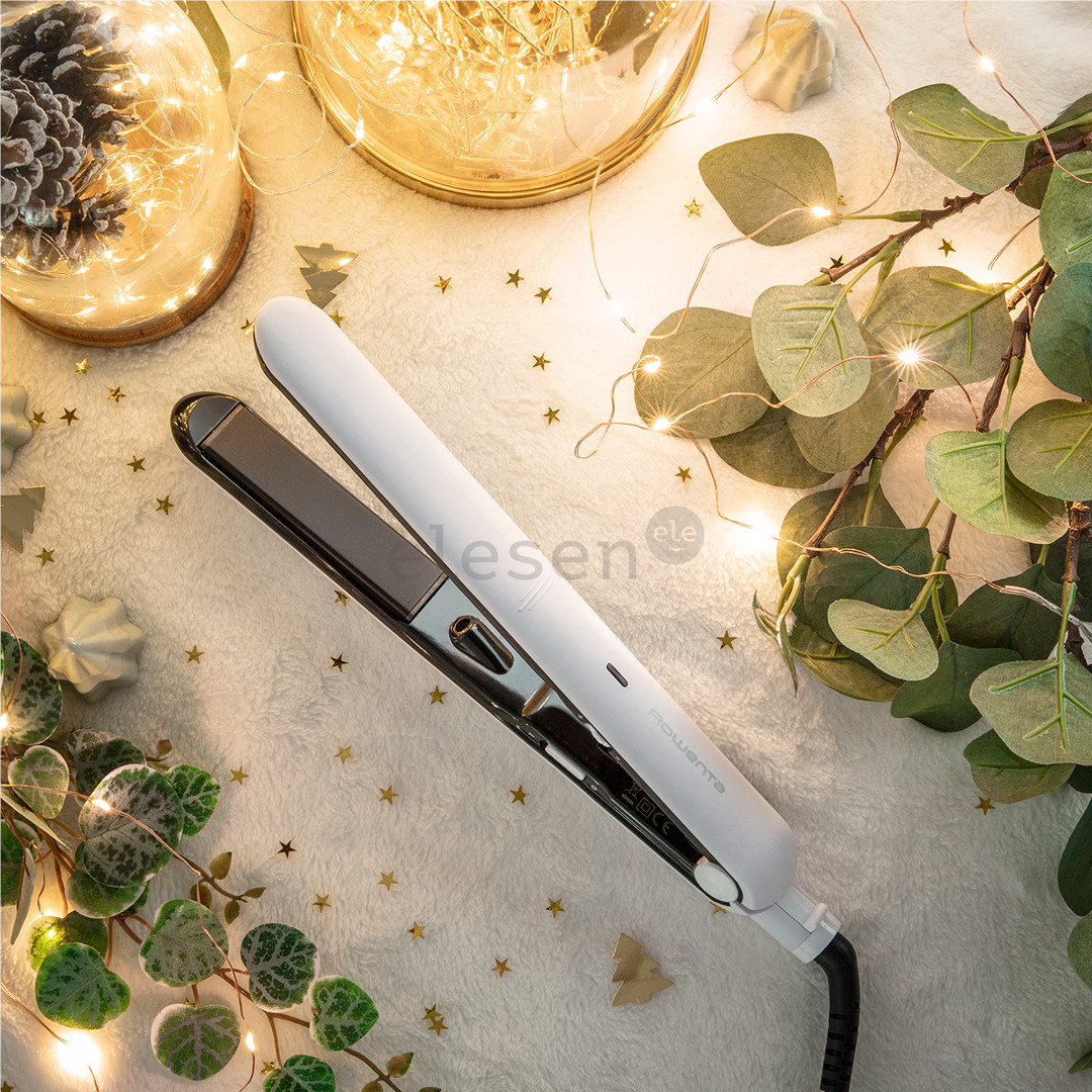 Rowenta Optiliss II, 130-230 °C, baltas - Plaukų tiesintuvas