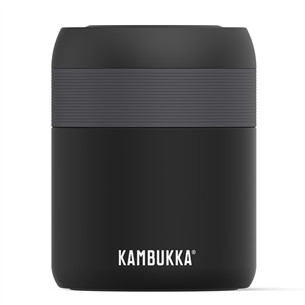 Kambukka Bora Matte Black 600 ml - Maisto dėžutė - termosas 11-06010