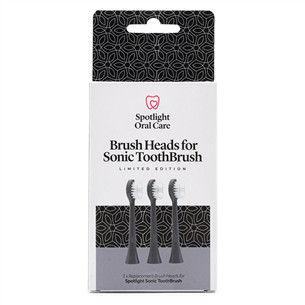 Dantų šepetėlių antgaliai Spotlight Sonic, Gray, 3 vnt. Prekė - SONICHEADSGG SONICHEADSGG