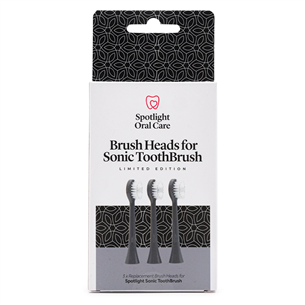 Spotlight Sonic, 3 pieces, grey - Toothbrush heads Item - SONICHEADSGG SONICHEADSGG