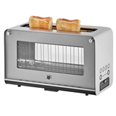 WMF Lono, 1300 W, silver/clear - Glass toaster Item - 414140011