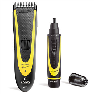 GA.MA, 0.8-24mm, black/yellow - Hair clipper set Item - GM2515 GM2515