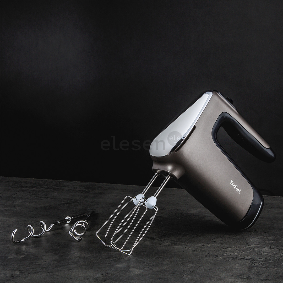 Tefal PowerMix Silence, 600 W, dark grey - Hand mixer Item - HT650E38