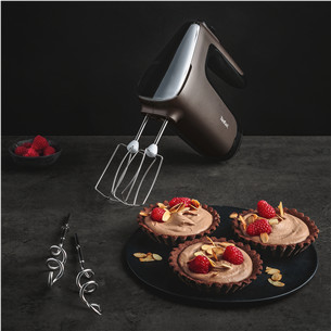 Tefal PowerMix Silence, 600 W, dark grey - Hand mixer Item - HT650E38