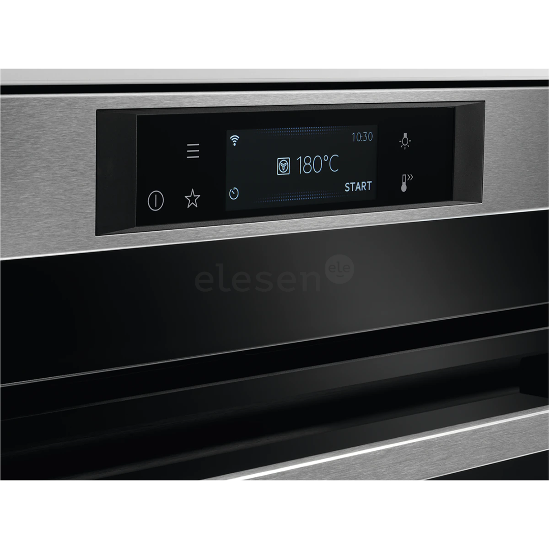 AEG SteamPro 9000, 255 настроенных программ, 70 л, нерж. сталь - Интегрируемый паровой духовой шкаф