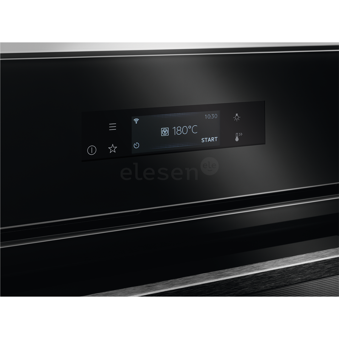 AEG SteamBoost 8000, 225 preset programs, 70 L, black - Built-in Steam Oven