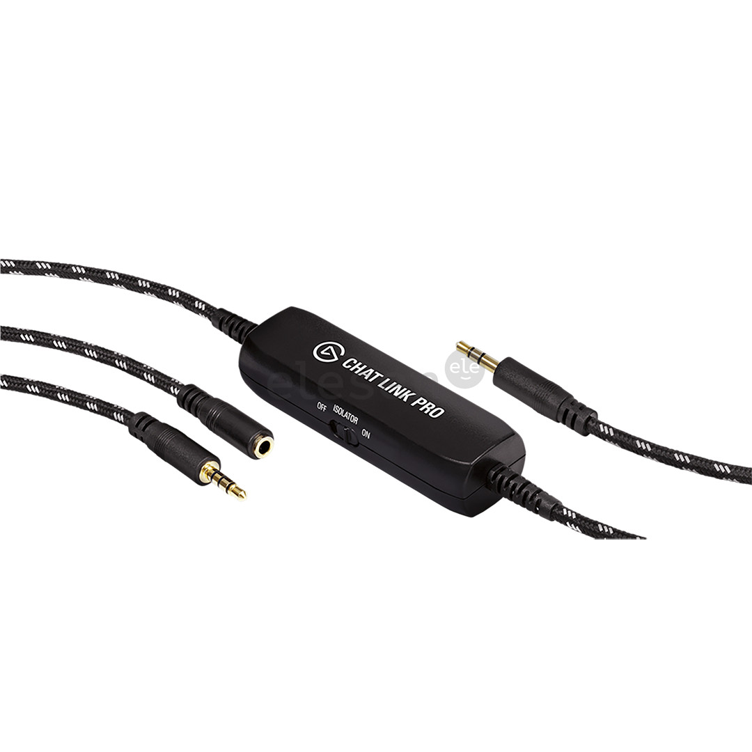 Elgato Chat Link Cable Pro, black - Cable Item - 10GBC9901