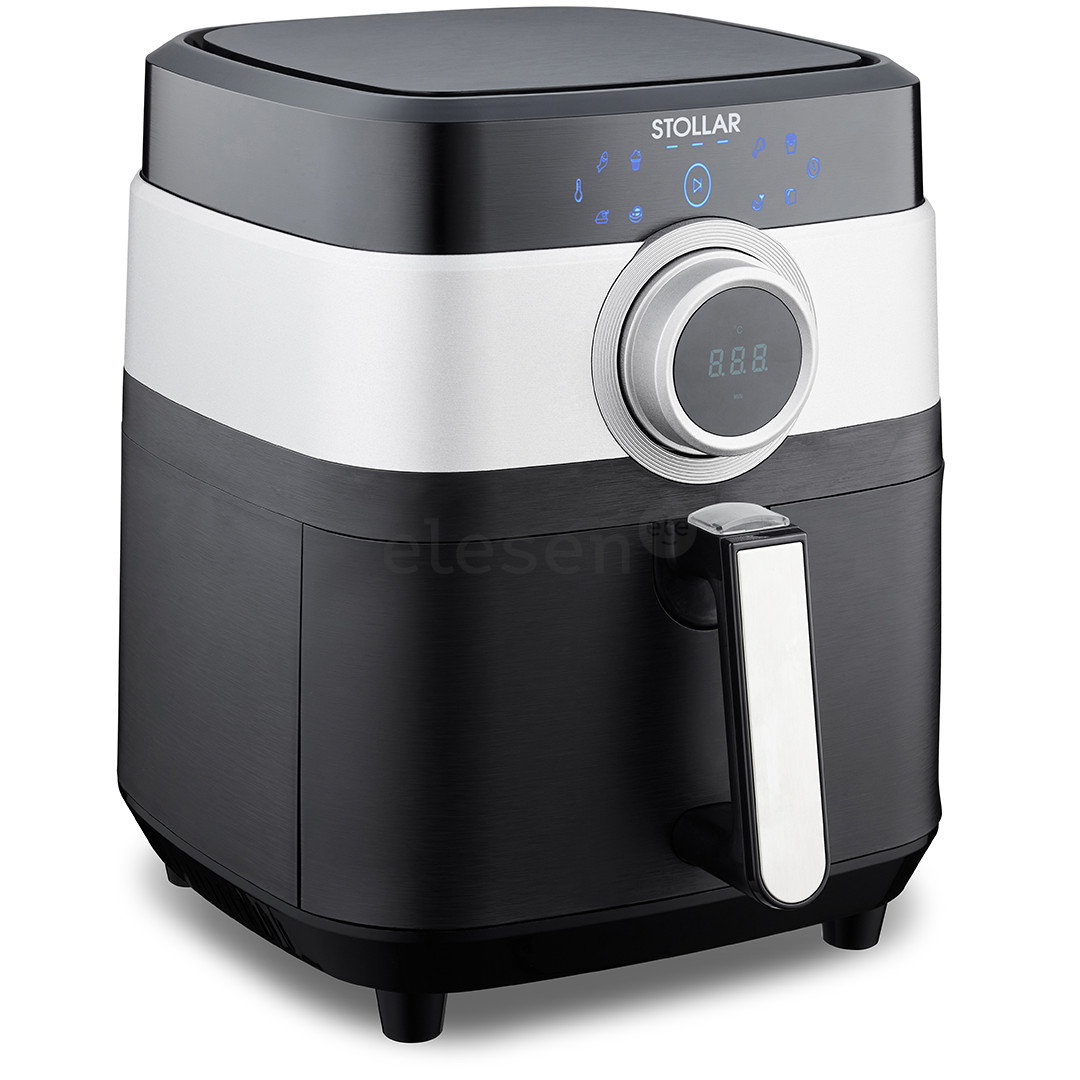Stollar Smart Air Fry, 1800 W, juoda/sidabro spalvos - Karšto oro gruzdintuvė