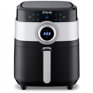 Stollar Smart Air Fry, 1800 W, juoda/sidabro spalvos - Karšto oro gruzdintuvė