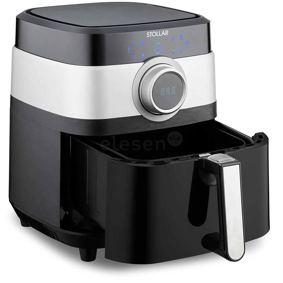 Stollar Smart Air Fry, 1800 W, juoda/sidabro spalvos - Karšto oro gruzdintuvė