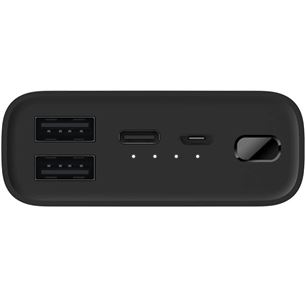 Xiaomi Mi Power Bank 3 Ultra Compact, 10000 mAh, 22.5 W, black - Išorinė baterija Prekė - BHR4412GL