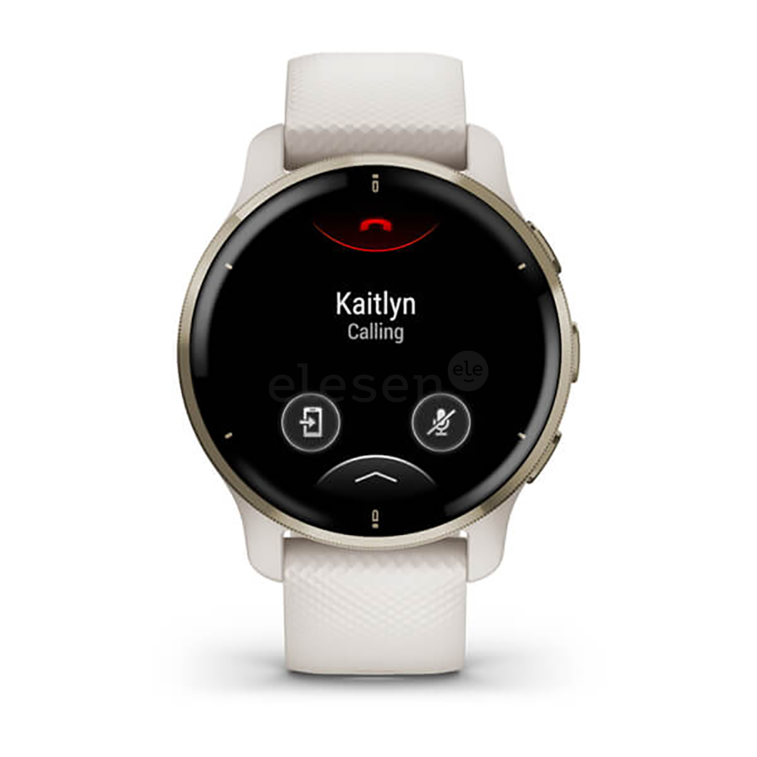 Išmanusis laikrodis Garmin Venu 2 Plus, White cream