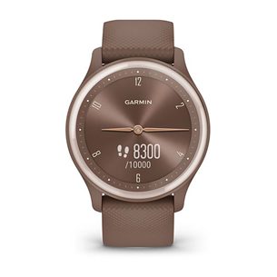 Išmanusis laikrodis Garmin vivomove Sport, Walnut Prekė - 010-02566-02