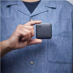 WD Elements SE, 480 GB, USB 3.0, black - Portable SSD