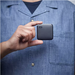 WD Elements SE, 480 GB, USB 3.0, black - Portable SSD