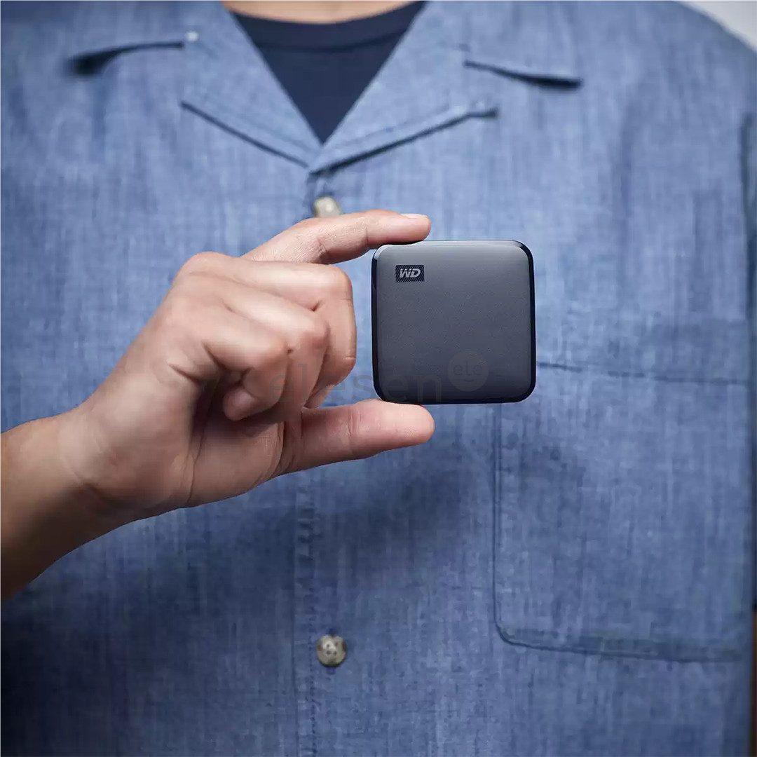 WD Elements SE, 480 GB, USB 3.0, black - Portable SSD