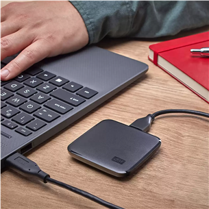 WD Elements SE, 480 GB, USB 3.0, black - Portable SSD