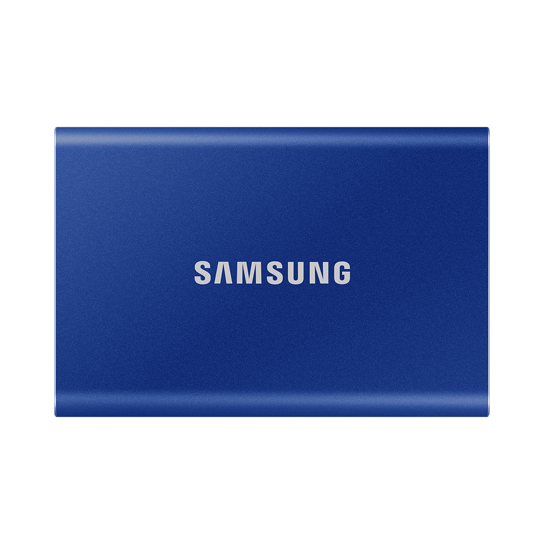 Samsung T7, 2 TB, USB 3.2, blue - Portable SSD