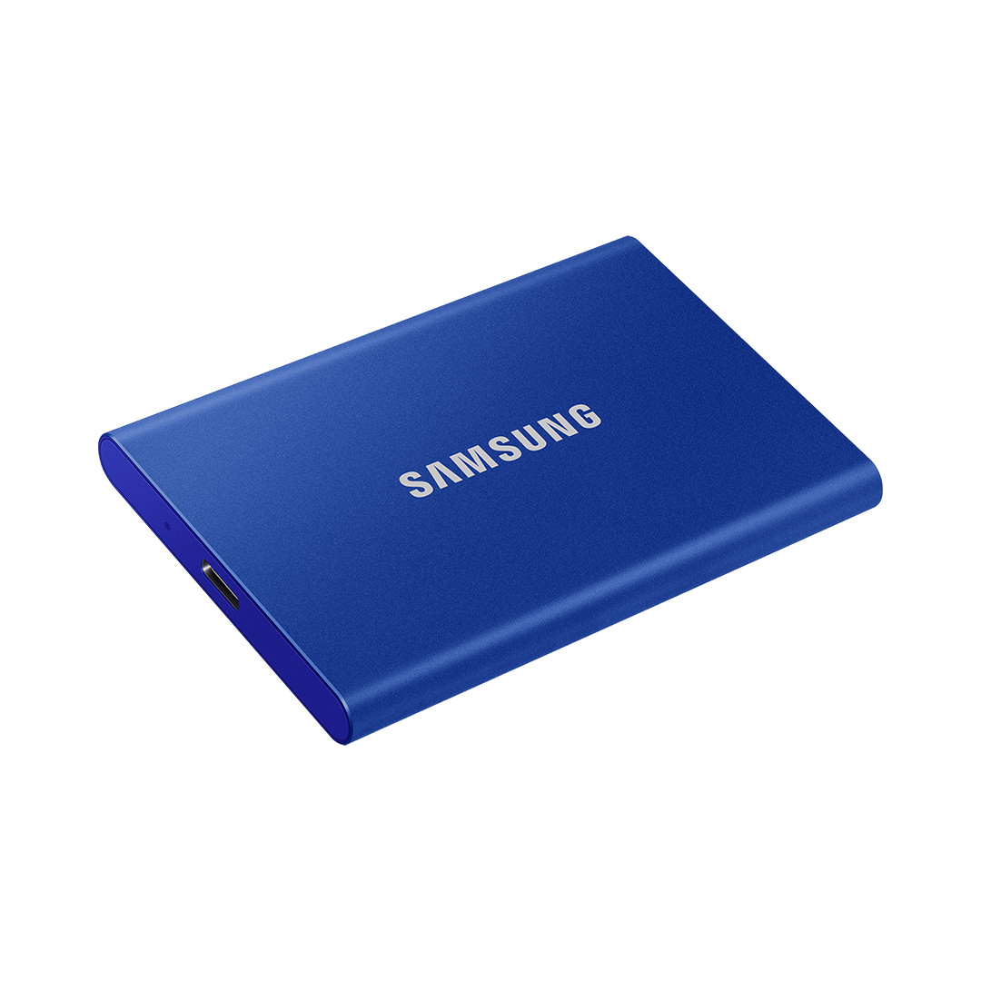 Samsung T7, 2 TB, USB 3.2, blue - Portable SSD