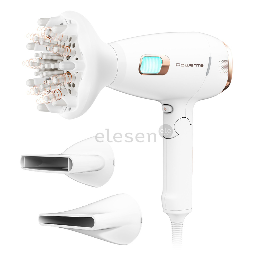Rowenta Ultimate Experience Scalp Care, 2200 W, baltas - Plaukų džiovintuvas
