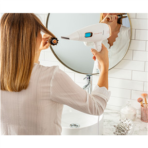 Rowenta Ultimate Experience Scalp Care, 2200 W, baltas - Plaukų džiovintuvas