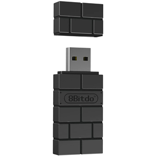 Belaidžio pultelio adapteris 8BitDo USB Wireless Adapter 2, Juodas Prekė - 6922621501930