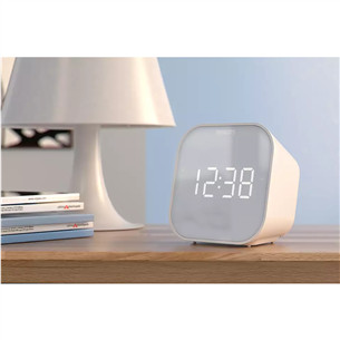 Philips TAR4406/12, FM, USB, белый - Радиочасы