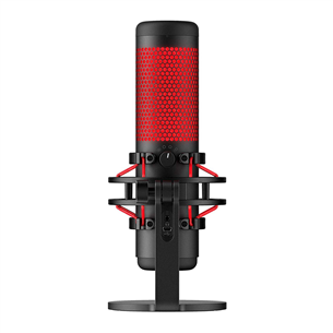HyperX QuadCast, black/red - Microphone