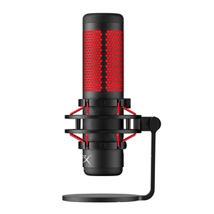 HyperX QuadCast, black/red - Microphone