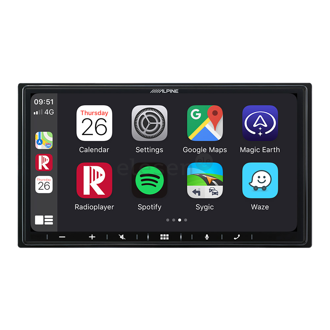 Alpine iLX-W690D, 7'' сенсорный экран, Apple CarPlay, Android Auto, черный - Автомедиацентр