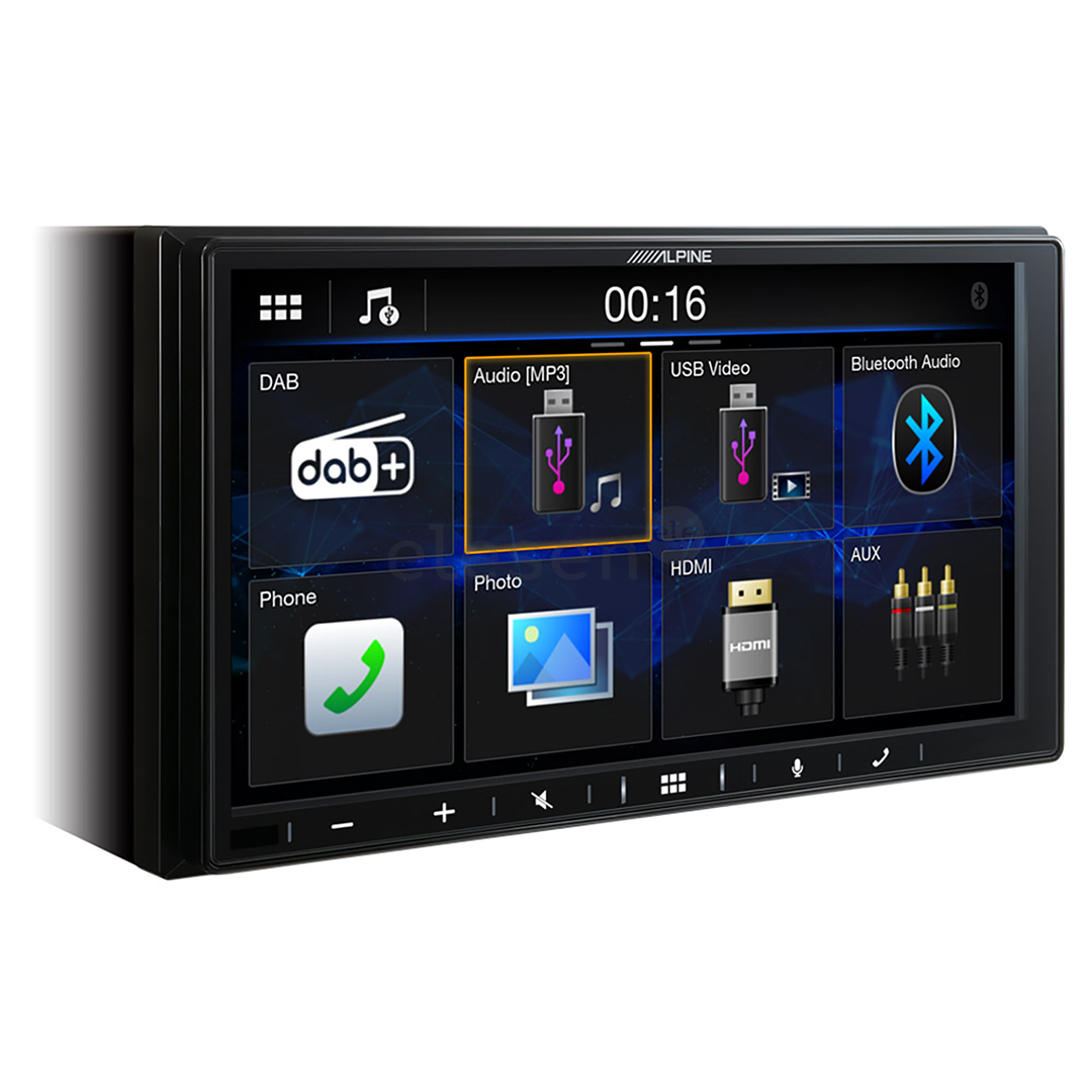 Alpine iLX-W690D, 7'' сенсорный экран, Apple CarPlay, Android Auto, черный - Автомедиацентр