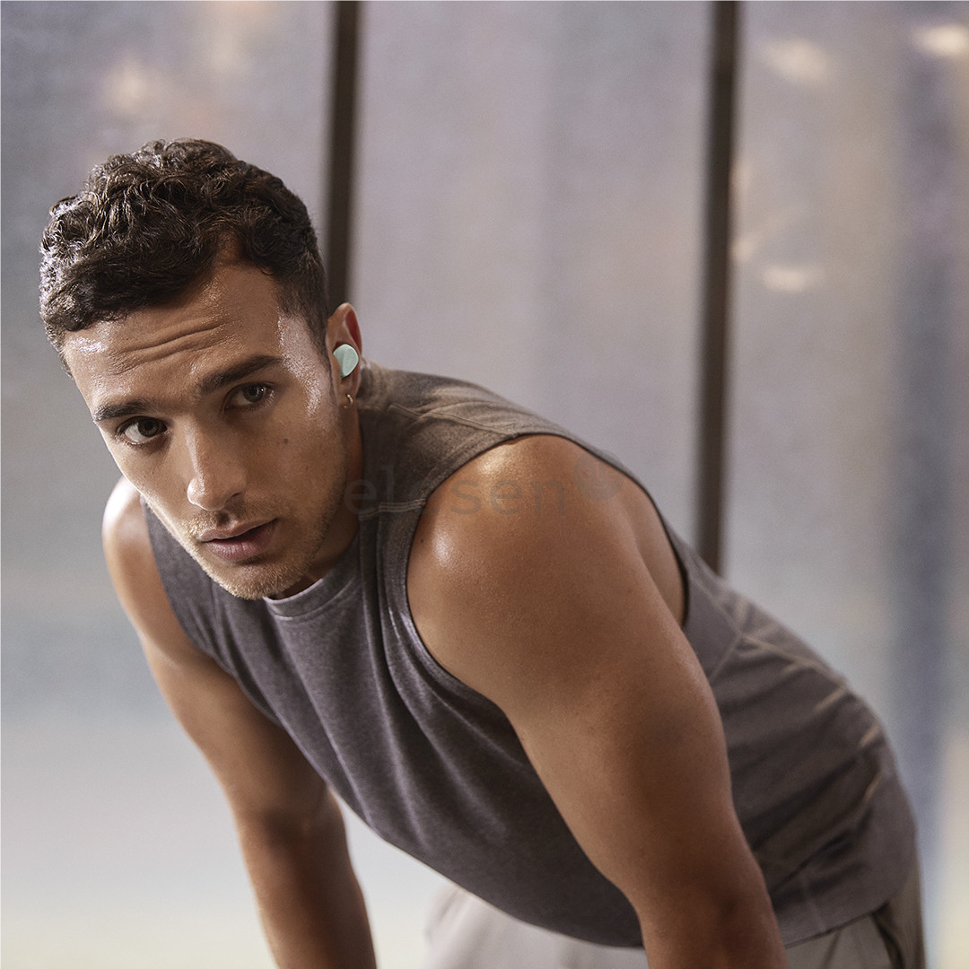 Jabra Elite 4 Active, зеленый - Полностью беспроводные спортивные наушники