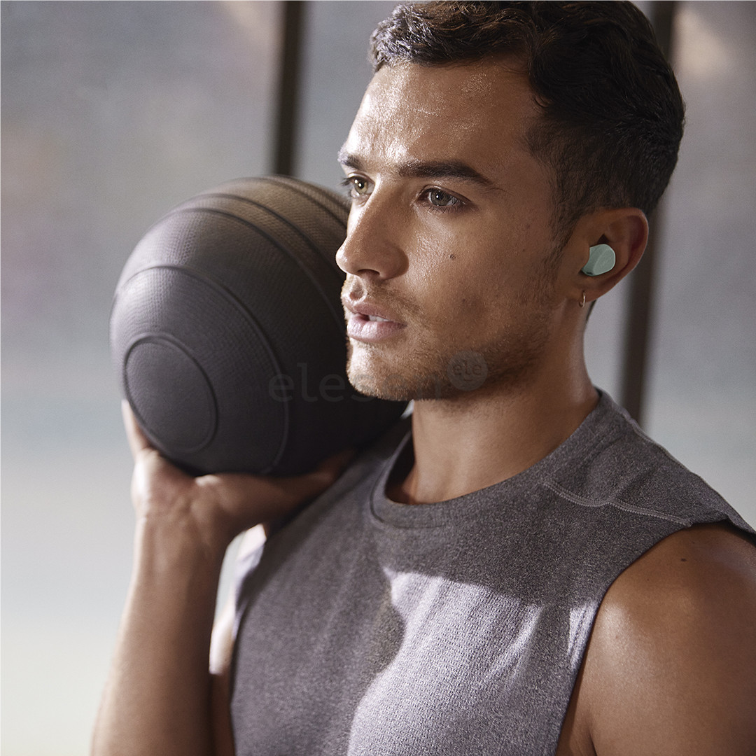 Jabra Elite 4 Active, зеленый - Полностью беспроводные спортивные наушники