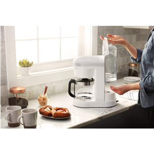 Kavos virimo aparatas KitchenAid 5KCM1208EW Prekė - 5KCM1208EWH