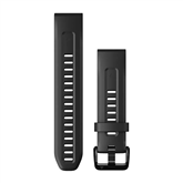 Garmin fenix, 20mm, QuickFit, black silicone - Dirželis Prekė - 010-13102-00