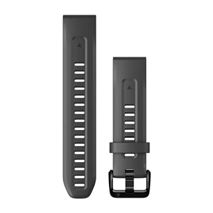 Garmin fenix, 20mm, QuickFit, graphite silicone - Dirželis Prekė - 010-13102-01 010-13102-01