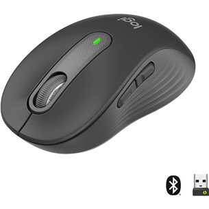 Pelė Logitech Signature M650 L, Belaidė, Juoda Prekė - 910-006236 910-006236