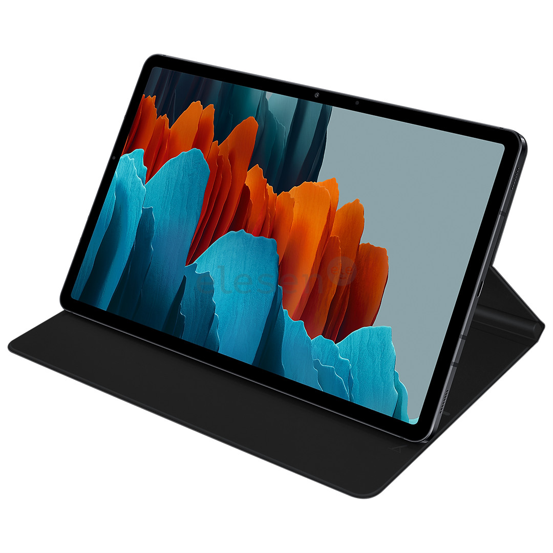 Dėklas Samsung Galaxy Tab S7/S8 Book Cover, Juodas