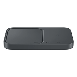 Belaidis įkroviklis Samsung Wireless Charger Duo Pad + Travel Adapter, Dark Gray Prekė - EP-P5400TBEGEU EP-P5400TBEGEU