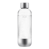 AGA, 1 L, silver/clear - PET Bottle for AGA Soda Maker Item - 339931