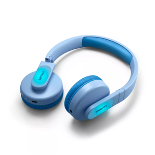 Philips TAK4206BL, mėlynos - Vaikiškos ausinės