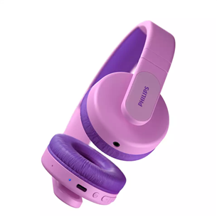 Philips TAK4206BL, rožinės - Vaikiškos ausinės