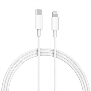 Laidas Xiaomi Mi, USB-C -- Lightning, 1 m, white BHR4421GL