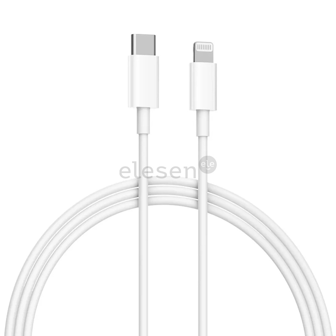 Xiaomi Mi, USB-C -- Lightning, 1 m, white - Cable