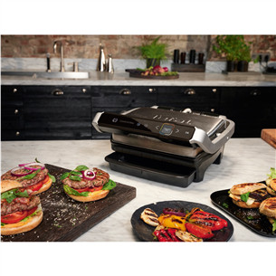 Tefal OptiGrill Elite, 2000 W, black/inox - Table grill Item - GC750D