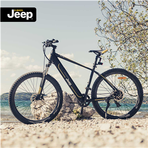 Elektrinis dviratis Jeep Mountain E-Bike MHR 7000, Black Prekė - JE-MX27.5+-KY48