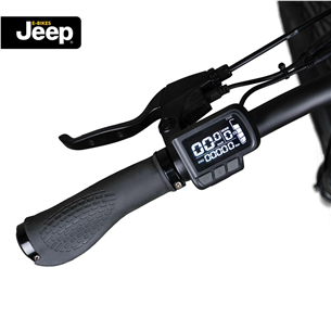 Elektrinis dviratis Jeep Mountain E-Bike MHR 7000, Black Prekė - JE-MX27.5+-KY48
